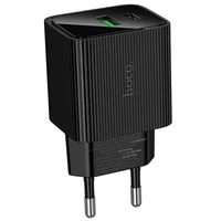 СЗУ Hoco CS84A Excellent with digital display PD30W+QC3.0 (1USB-A/1C) Black