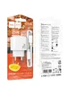 СЗУ Hoco CS53A Surplus PD25W (1USB-C) + кабель Type-C to Type-C White