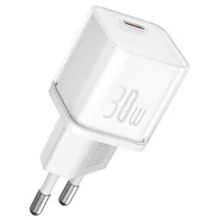 СЗУ Baseus GaN5S OS 1C 30W (P10162504) Moon White