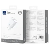 СЗУ WIWU G006 Essen QC3.0 18W GaN (1USB-A) + кабель USB to Lightning White