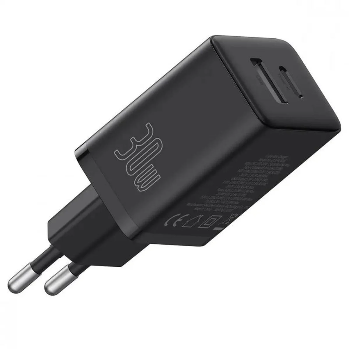 СЗУ Baseus Cube Pro Fast Charger PD30W (1USB-A/1C) (P10111404) Cluster Black