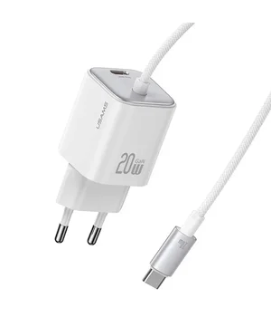 СЗУ Usams US-CC261 GaN JC Ser. 20W (2USB-C)