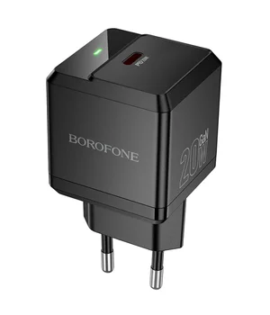 СЗУ Borofone BN18 Intenso PD20W (1USB-C) Black