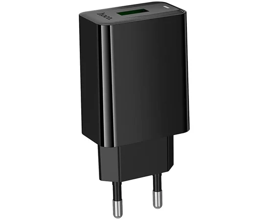 СЗУ Hoco CS92A Leader 18W+QC3.0 (1USB-A) Black