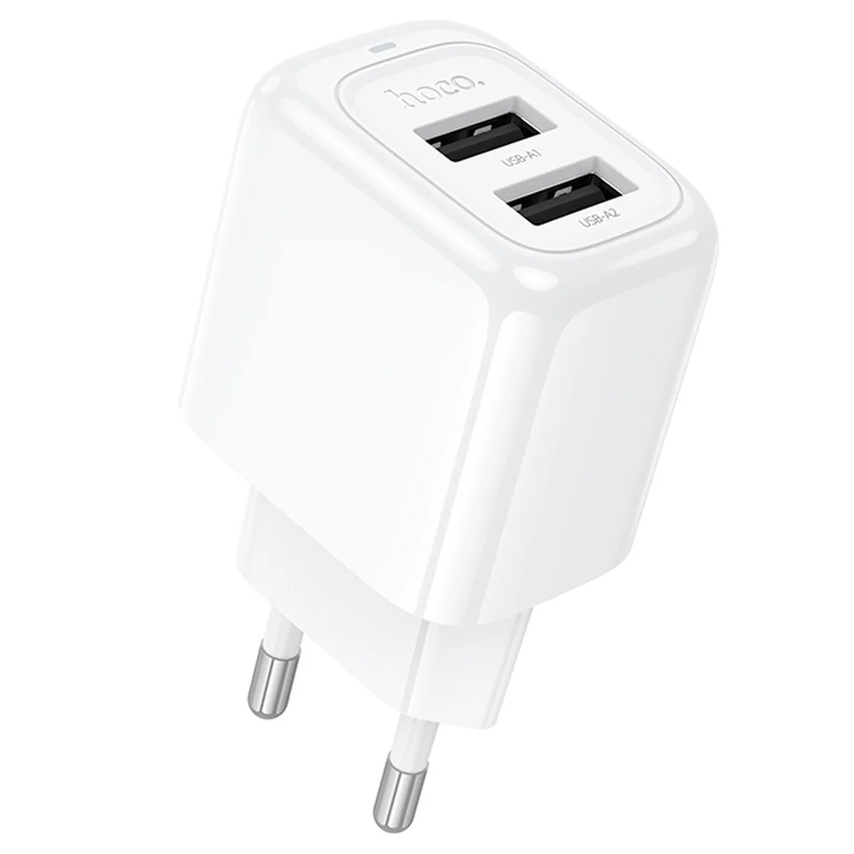 СЗУ Hoco CS51A Surplus (2USB-A) White