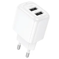 СЗУ Hoco CS51A Surplus (2USB-A) White