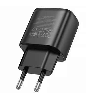 СЗУ Hoco C141A Smart 2.1A (2USB-A) Black СЗУ Hoco C141A Smart 2.1A (2USB-A) Black