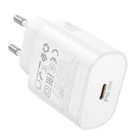 СЗУ Borofone BA82A Platinum PD25W (1USB-C) White