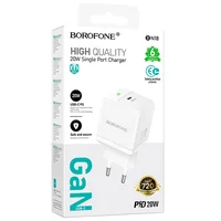 СЗУ Borofone BN18 Intenso PD20W (1USB-C) White