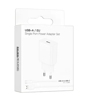 СЗУ Borofone BA110A Lemi 7.5W (1USB-A) + кабель USB to Type-C White