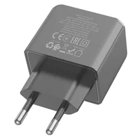 СЗУ Hoco CS14A PD20W+QC3.0 (1USB-A/1C) Black
