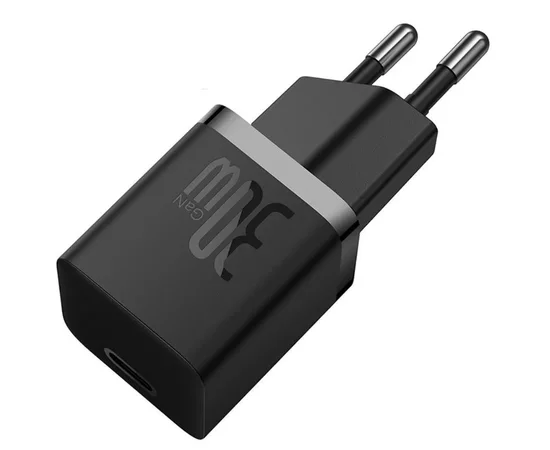 СЗУ Baseus GaN5 Fast Charger (mini) 1C 30W (CCGN070) Black
