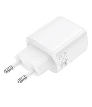 СЗУ Borofone BN29 Fuente PD30W+QC3.0 (1USB-A/1C) White