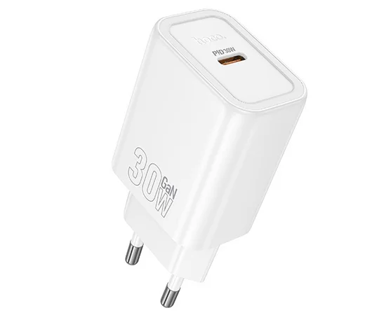 СЗУ Hoco N62 Gentle PD30W (1USB-C) White