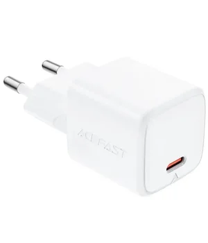 СЗУ Acefast A118 PD30W GaN (1USB-C) White