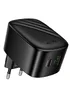 СЗУ Hoco CS102A Folding PD30W+QC3.0 (1USB-A/1C) Black