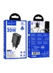 СЗУ Hoco N63 Gentle PD30W+QC3.0 (1USB-A/1C) Black