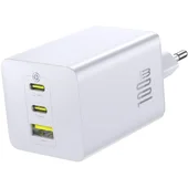 СЗУ Baseus EnerFill FE11 Fast Charger 100W (1USB-A/2C) (P101821) Moon White