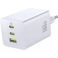 СЗУ Baseus EnerFill FE11 Fast Charger 100W (1USB-A/2C) (P101821) Moon White