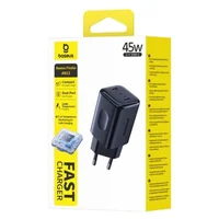 СЗУ Baseus PicoGo AN13 Fast Charger 45W (2USB-C) (E0121F) Cosmic Black