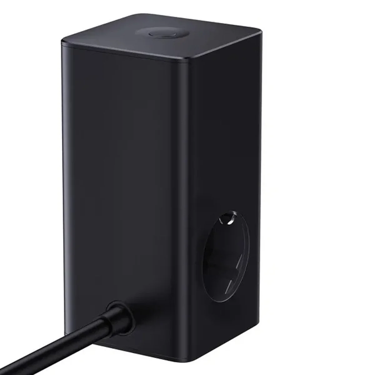 СЗУ Baseus PowerCombo Tower PowerStrip 100W (2USB-A/2C/2Socket) (1.5m) (E00023609113-00) Cluster Black