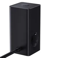 СЗУ Baseus PowerCombo Tower PowerStrip 100W (2USB-A/2C/2Socket) (1.5m) (E00023609113-00) Cluster Black