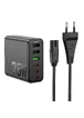 СЗУ Hoco C133A Earl 6-port PD75W (3C3A) Black