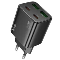 СЗУ Hoco N55 Fundador PD20W four-port (2USB-A/2C) Black