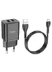 СЗУ Hoco N25 Maker (2USB-A) + USB to MicroUSB Black