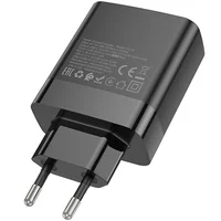 СЗУ Hoco C127A Intelligent PD45W (3USB-A/1C) Black