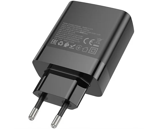 СЗУ Hoco C127A Intelligent PD45W (3USB-A/1C) Black