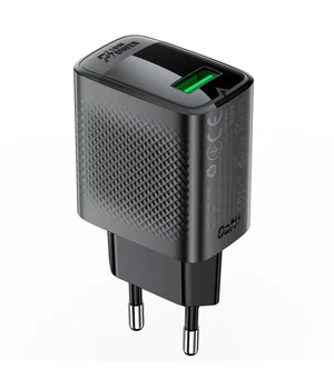 СЗУ Acefast A90 QC3.0 18W (1USB-A) Black