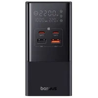 СЗУ Baseus PowerCombo Tower PowerStrip 100W (2USB-A/2C/2Socket) (1.5m) (E00023609113-00) Cluster Black