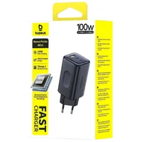 СЗУ Baseus PicoGo AE11 Fast Charger 100W (1USB-A/2C) (E01214) Cosmic Black