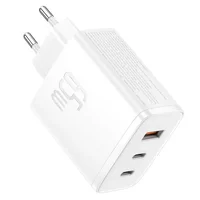 СЗУ Baseus Cube Pro Fast Charger PD65W (1USB-A/2C) (P10111404) Moon White