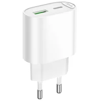 СЗУ Hoco C109A Fighter PD20W+QC3.0 (1USB-A/1C) White