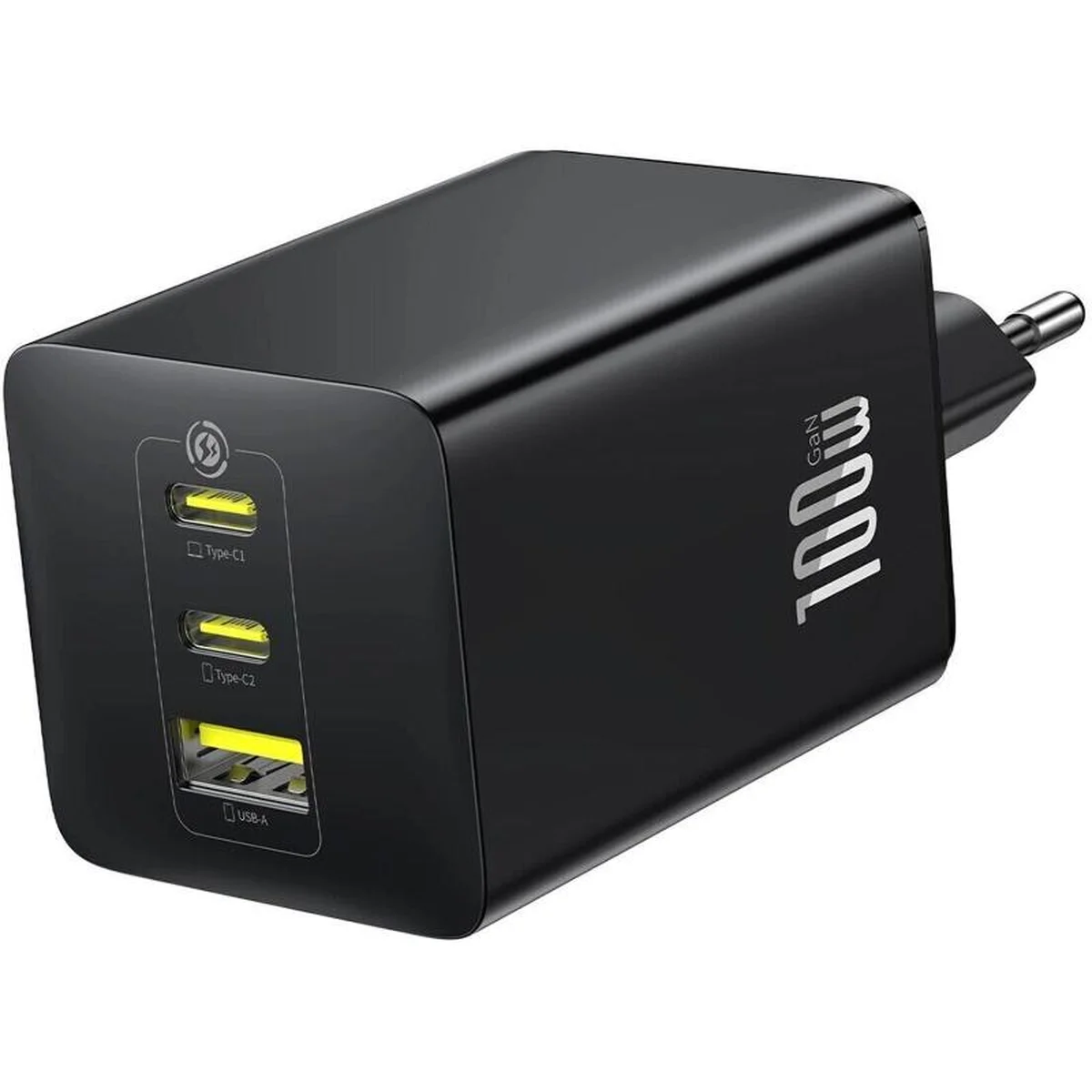 СЗУ Baseus EnerFill FE11 Fast Charger 100W (1USB-A/2C) (P101821) Cosmic Black