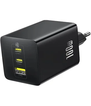 СЗУ Baseus EnerFill FE11 Fast Charger 100W (1USB-A/2C) (P101821) Cosmic Black