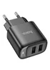 СЗУ Hoco C141A Smart 2.1A (2USB-A) Black