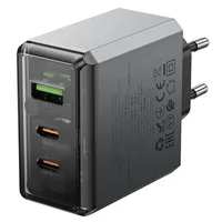 СЗУ Borofone BN22 Lena PD65W (1USB-A/2C) Metal gray