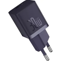 СЗУ Baseus GaN5 Fast Charger (mini) 30W (1USB-C) + кабель Type-C to Type-C (P10110902) Midnight Purple