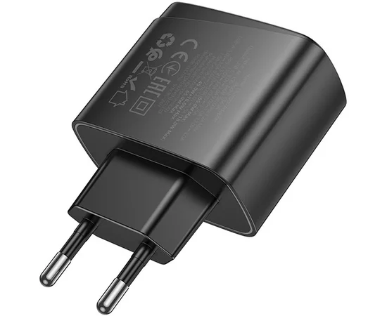 СЗУ Hoco CS63A Bright PD65W (1USB-A/1C) Black