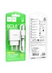 СЗУ Hoco C140A Smart QC3.0 (1USB/3A) + Type-C White