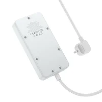 Подовжувач Hoco AC8A Storm (PD30W/1C/3A/3xSocket) (1.5m) White