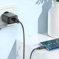 СЗУ Hoco CS21A Rich QC3.0 18W (1USB-A) Black