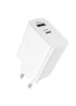 СЗУ Borofone BA108A Stellar PD30W+QC3.0 (1USB-A/1C) White