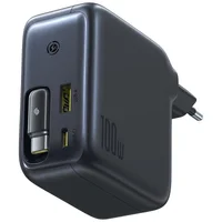 СЗУ Baseus EnerCore CJ11 PD100W+QC3.0 with retractable cable (1USB-A/2C) (E0120M) Cluster Black