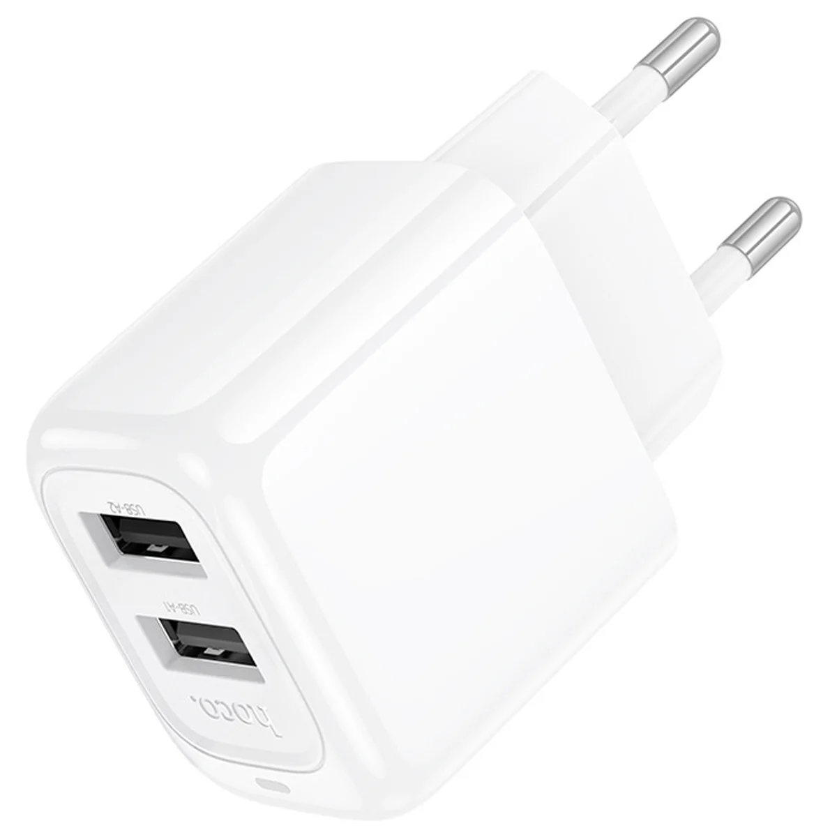 СЗУ Hoco CS51A Surplus (2USB-A) White