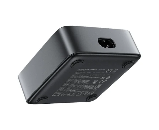 СЗУ Acefast Z6 PD65W GaN (2*USB-C+2*USB-A) Black