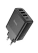 СЗУ Hoco C127A Intelligent PD45W (3USB-A/1C) Black